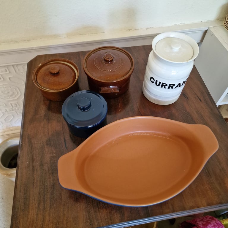 image for Various lidded pots