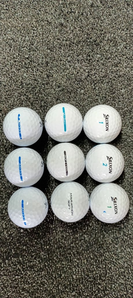 Superb Range of top name brand golf balls * 2 Dozen from only £10 Titleist, Callaway, T/Made, Srixon