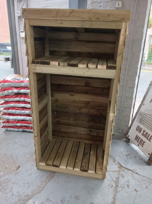 LOG STORE SUPER HEAVY DUTY TIMBER GARDEN SHED £125 INC DELIVERY