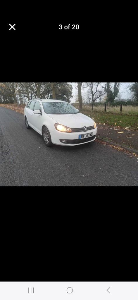 Volkswagen, GOLF, Estate, 2010, Manual, 1598 (cc), 5 doors