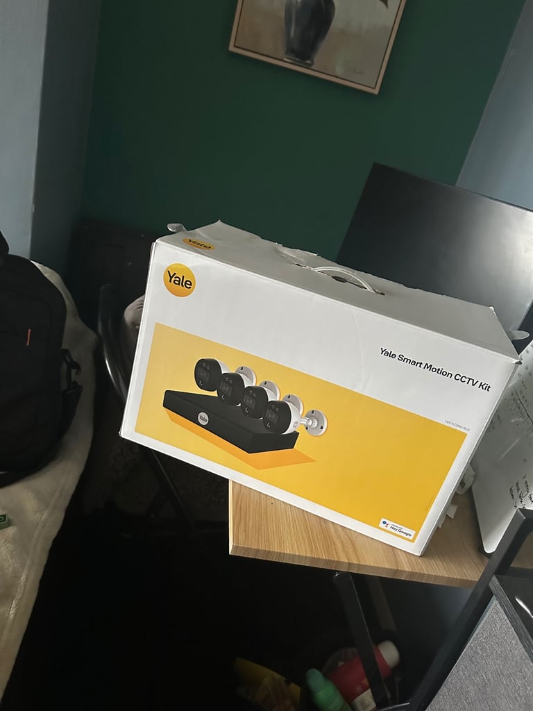 Yale 4 pack CCTV cameras.