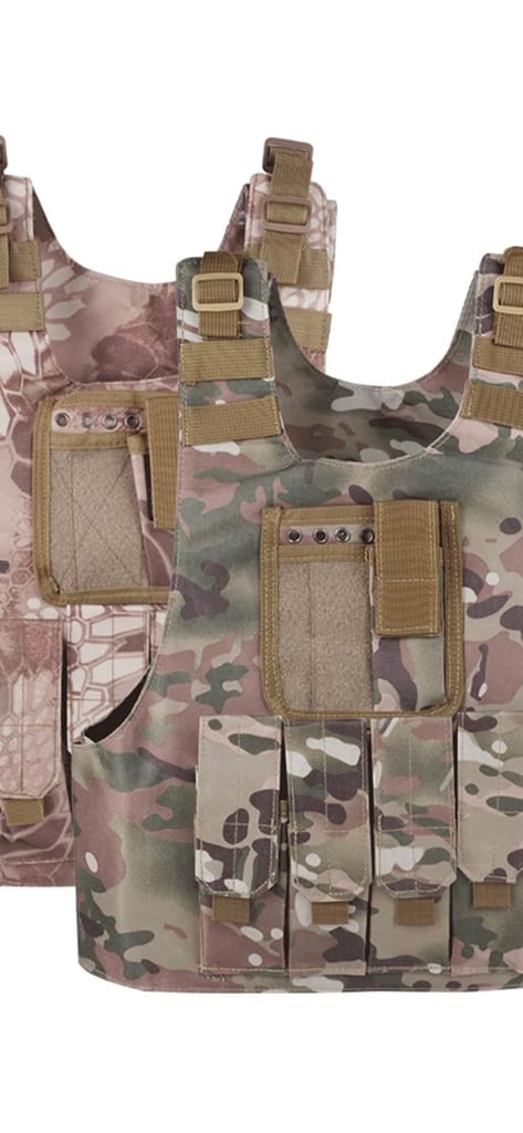Genround Kids Army Costumes, 2 Pack