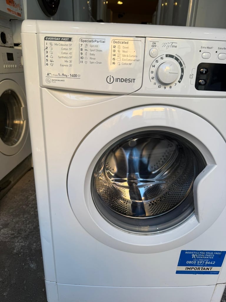 Indesit 9kg Washing Machine With Free Delivery N Warranty 