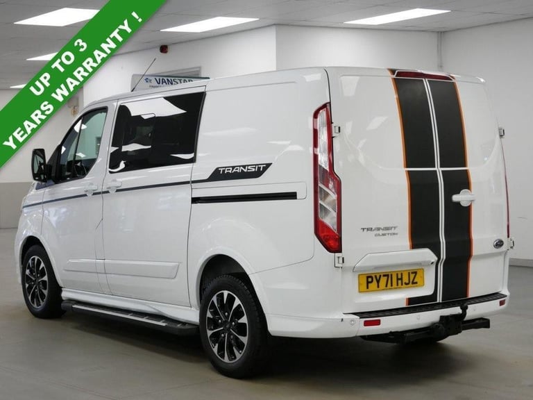 71 TRANSIT CUSTOM 320 2.0 EBL 185 BHP SWB SPORT 5 SEATER CREWCAB  ( NO VAT )