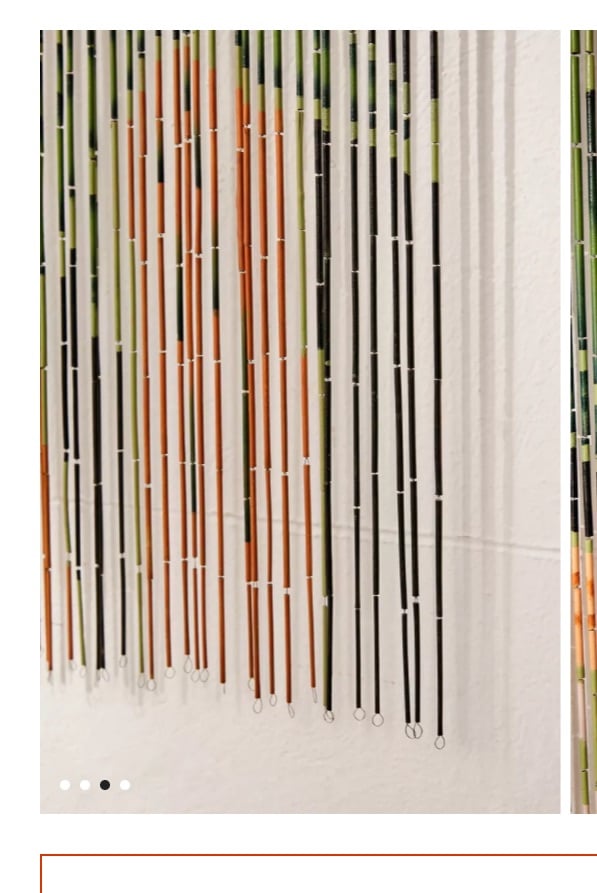 Urban outfitters iris bamboo curtain