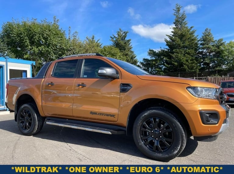 2021 Ford Ranger 2.0TDCI WILDTRAK ECOBLUE 210 BHP ONE OWNER, 3 FORD SERVICES PICK UP Diesel Autom...