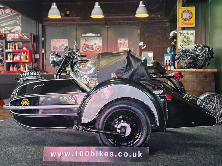 1969 BSA THUNDERBOLT 650 GARRARD WATSONIAN SIDECAR BARN FIND