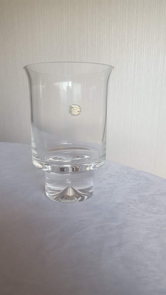 image for Dartington England 24% Lead Crystal Rum Glass 