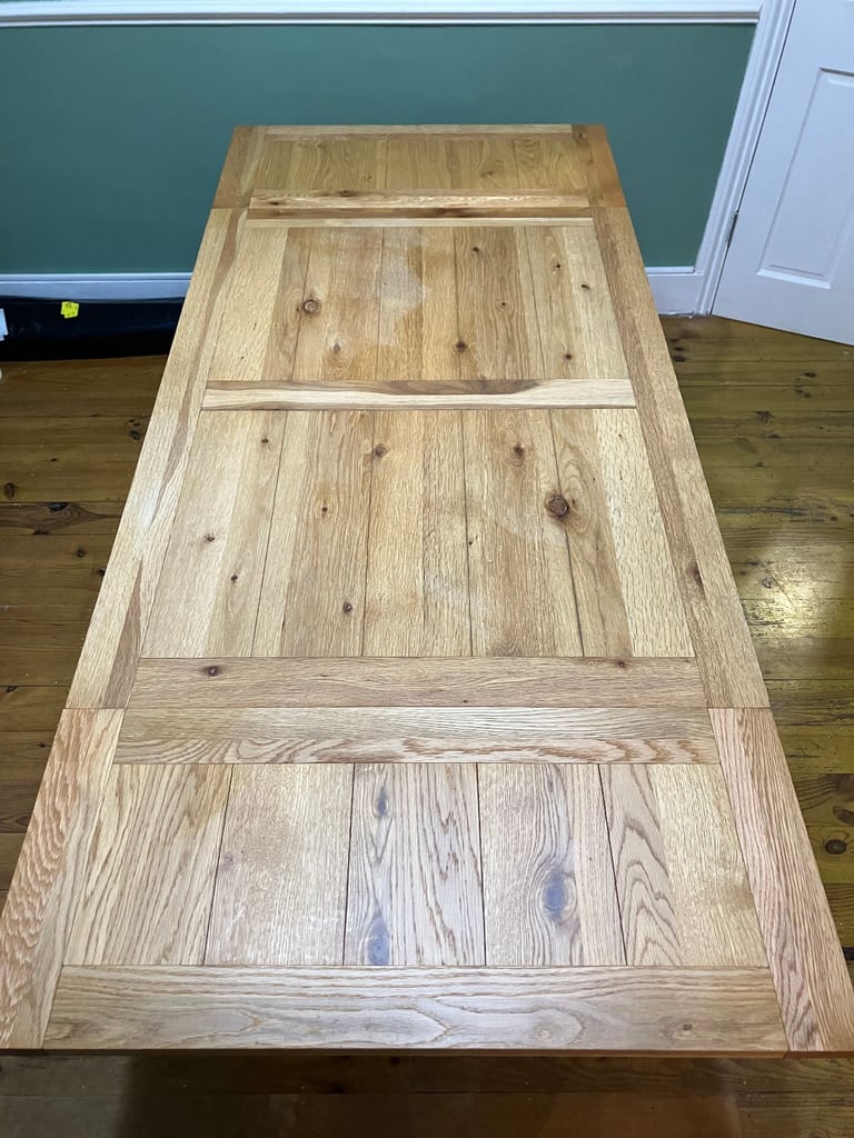 Dining Table - Solid Oak, Extendable, from Furniture Village