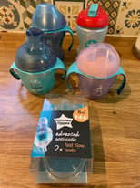 NEW Job Lot Tommee Tippee Sippy Cups And Bottle Teats Baby/toddler