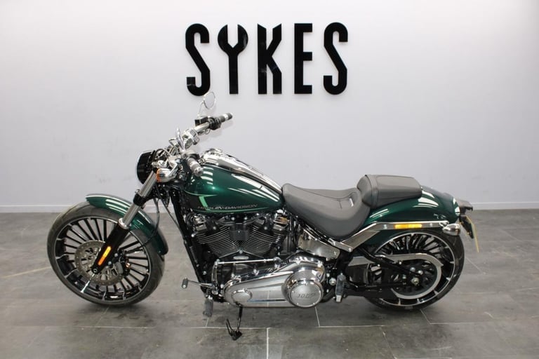 2024 Harley-Davidson FXBR Softail Breakout 117 in Alpine Green
