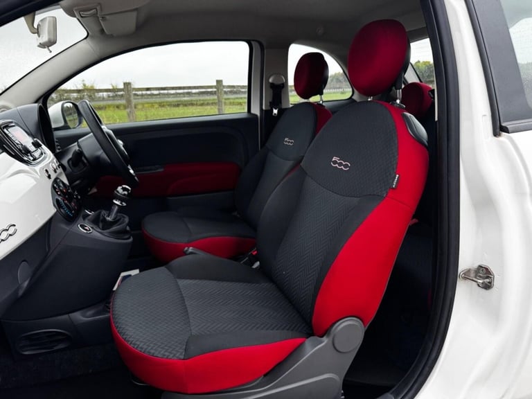 2016 Fiat 500 1.2 ECO Pop Star Euro 6 (s/s) 3dr Hatchback Petrol Manual