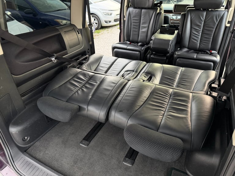 2008 Nissan Elgrand E51 HIGHWAY STAR 360 Camera 3.5 Petrol 8 Seater Full Leather Apple CarPlay  M...