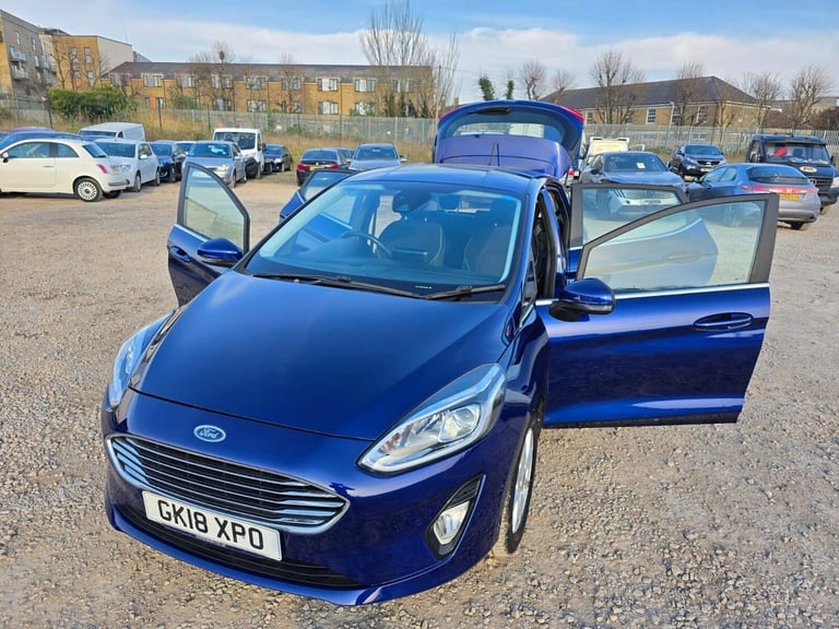 2018 Ford Fiesta 1.0T EcoBoost Zetec Auto Euro 6 (s/s) 5dr Hatchback Petrol Automatic