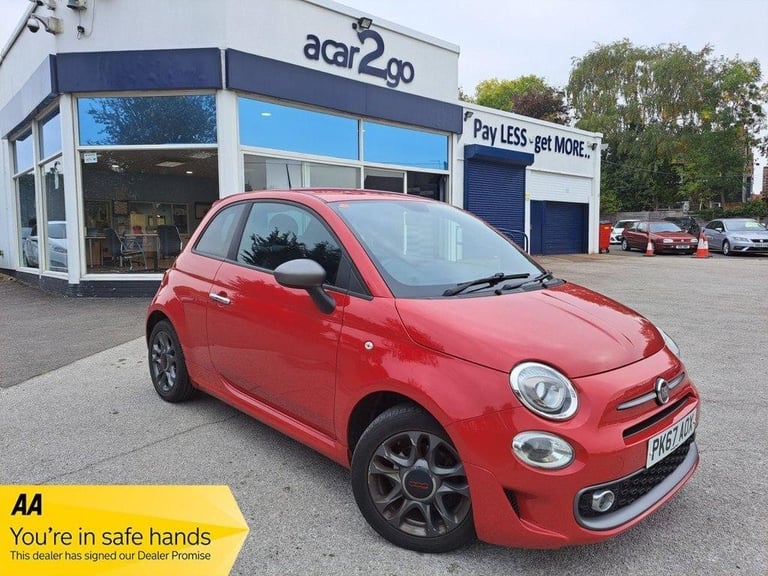 2017 Fiat 500 1.2 S Hatchback 3dr Petrol Manual Euro 6 (s/s) (69 bhp) Hatchback 