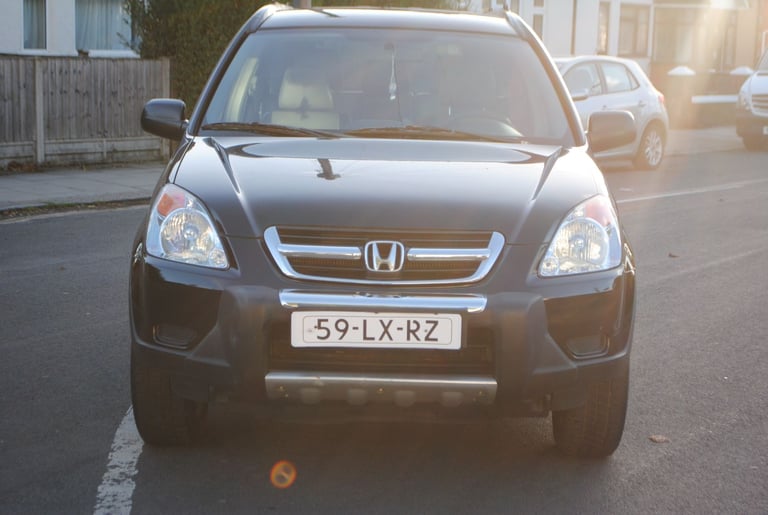 LHD/LEFT HAND DRIVE HONDA CR-V 2003 4X4,AUTOMATIC,SAT-NAV,FULL LEATHER,EXCELLENT CONDITION