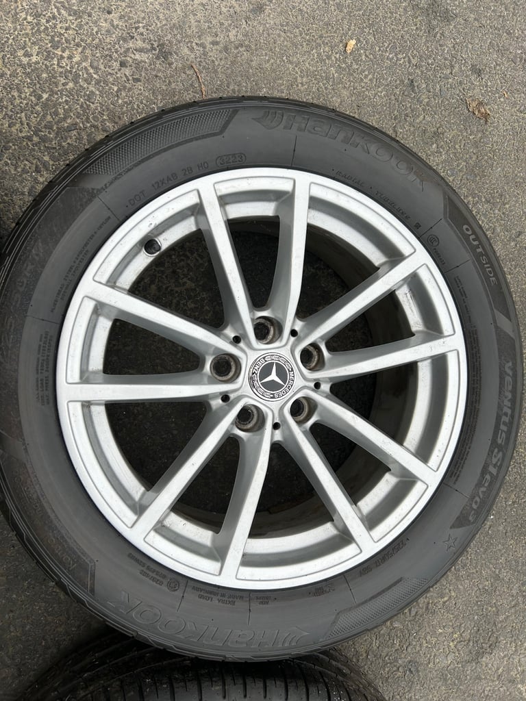 Mercedes c class alloy wheels 17inch 5x112