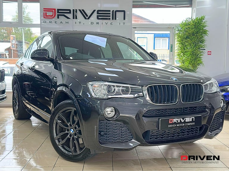 LOW MILES! BMW X4 XDRIVE 2.0 DIESEL M SPORT 2017 AUTO 5DR + FREE DELIVERY