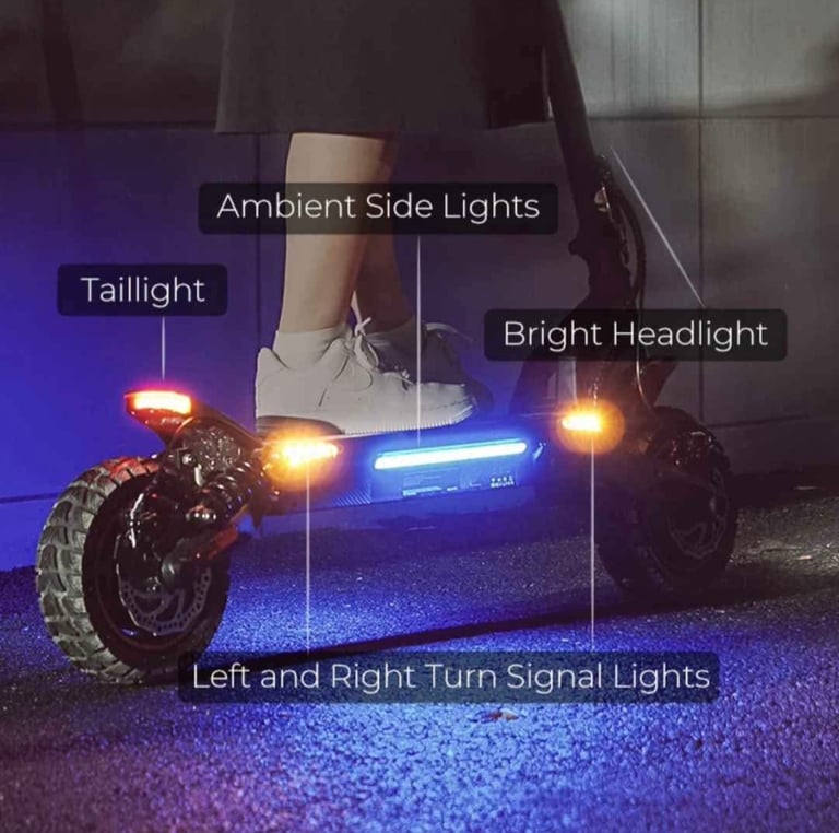 IX7 Pro 2000W Dual Off Road Electric Scooter 