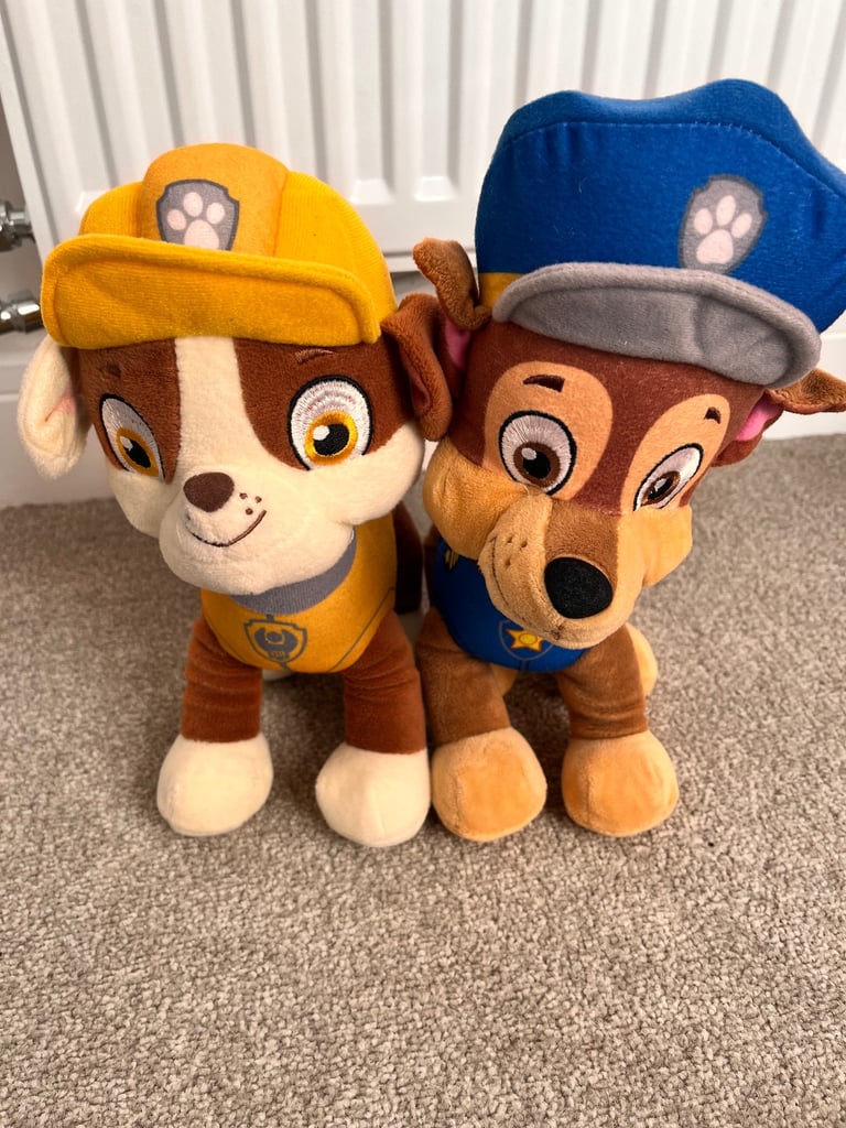 image for Chase and Rubble soft toys