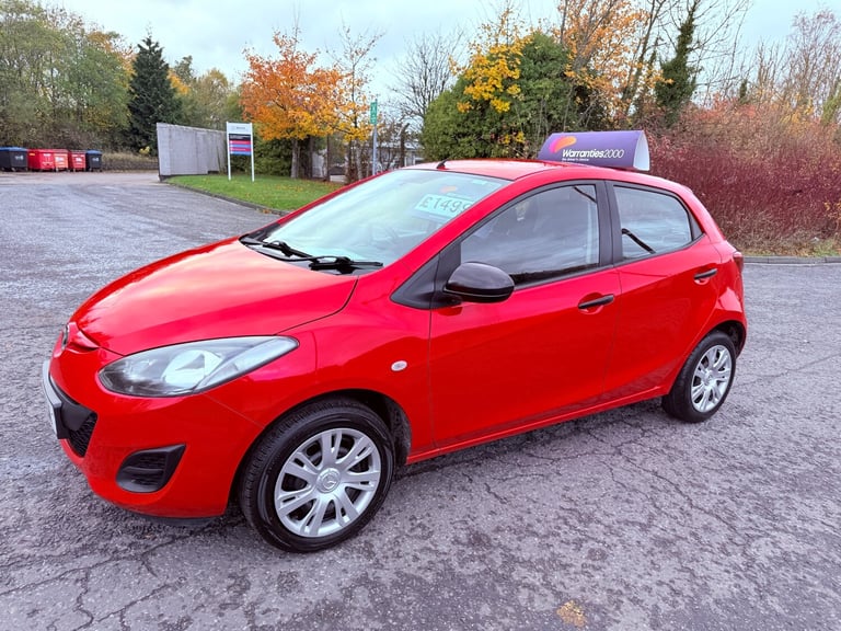 2012 12 MAZDA 2 1.3 TS 5 DOOR PETROL MANUAL £35 TAX LOW INSURANCE SMART MOTOR