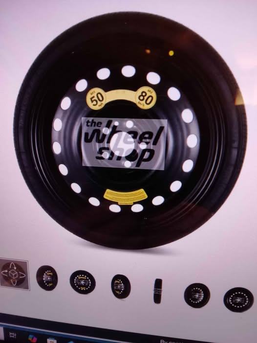 image for Brand new vauxhall insignia space saver spare wheel  never been used .