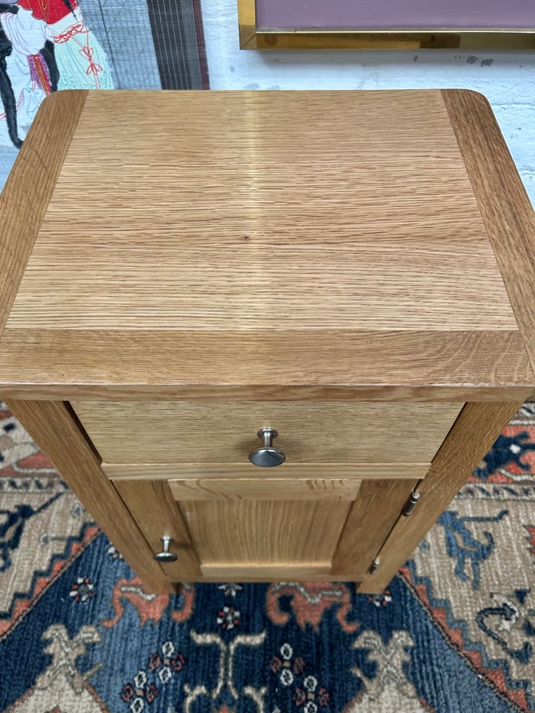 Dunelm Bedise Table in Oak 