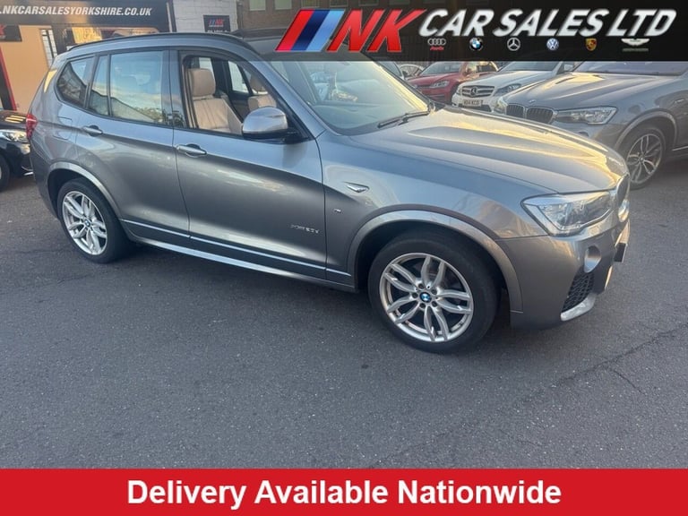 2016 66 BMW X3 2.0 20D M SPORT SUV 5DR DIESEL AUTO XDRIVE EURO 6 (S/S) (190 PS) 