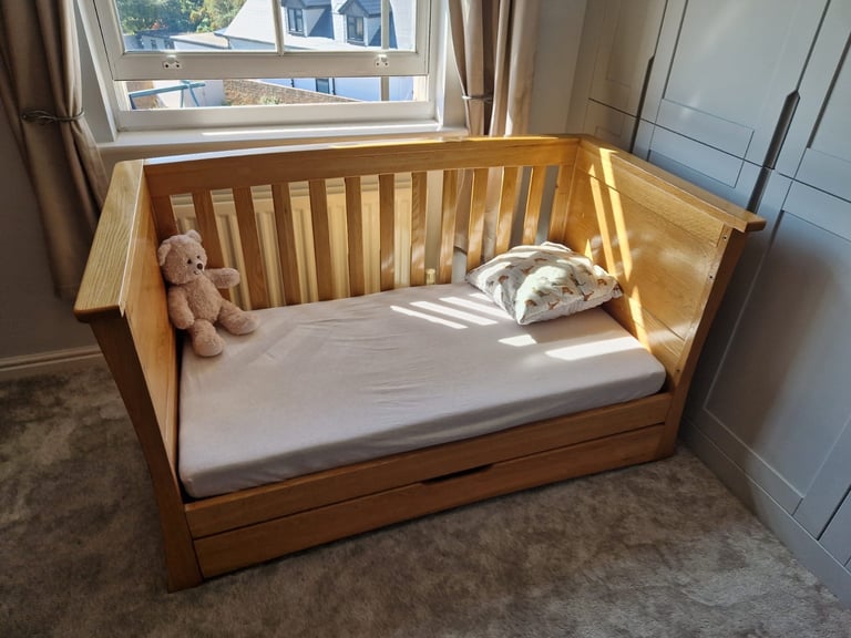 image for Ocean oak cot 