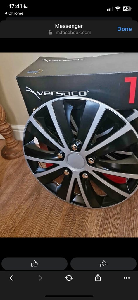 Chrome wheel trims 