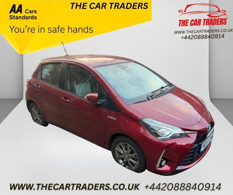 2017 Toyota Yaris 1.5 VVT-h Icon Hatchback 5dr Petrol Hybrid E-CVT Euro 6 (s/s) (100 ps) Hatchbac...