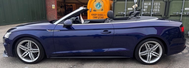 2019 Audi A5 40 TFSI S Line 2dr S Tronic CONVERTIBLE Petrol Automatic