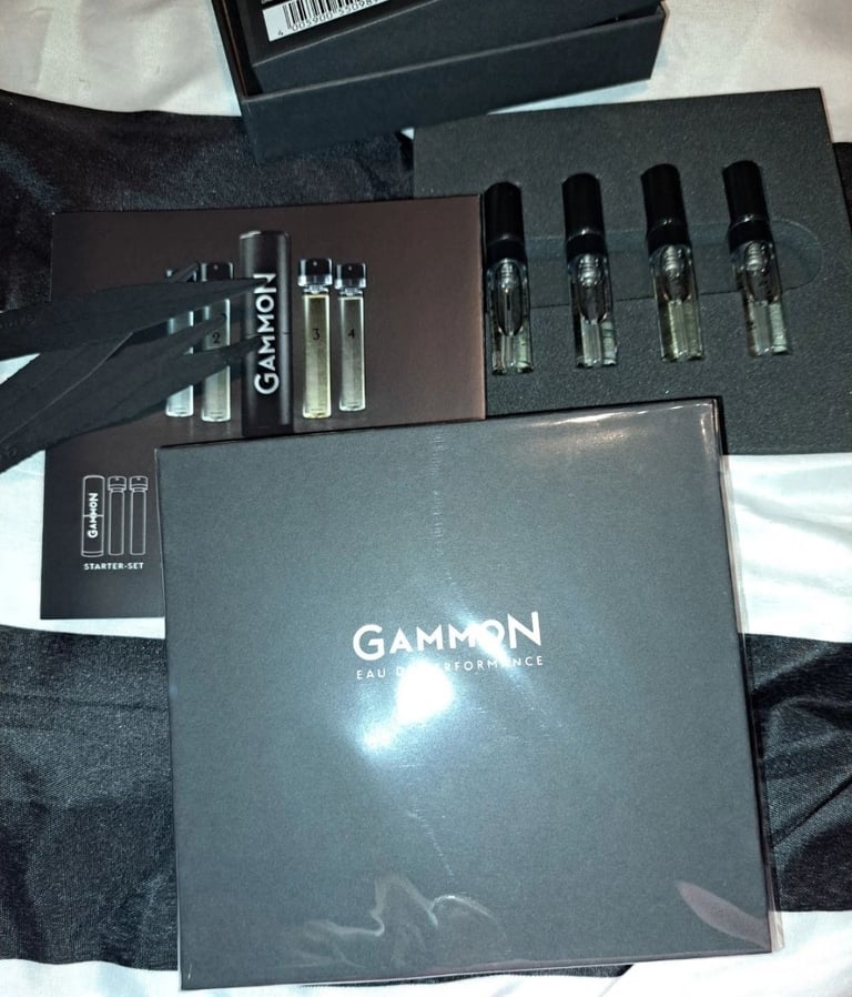 image for 5 x sets Gammon Set of 4 Miniature Eau De Parfum ideal Christmas gift
