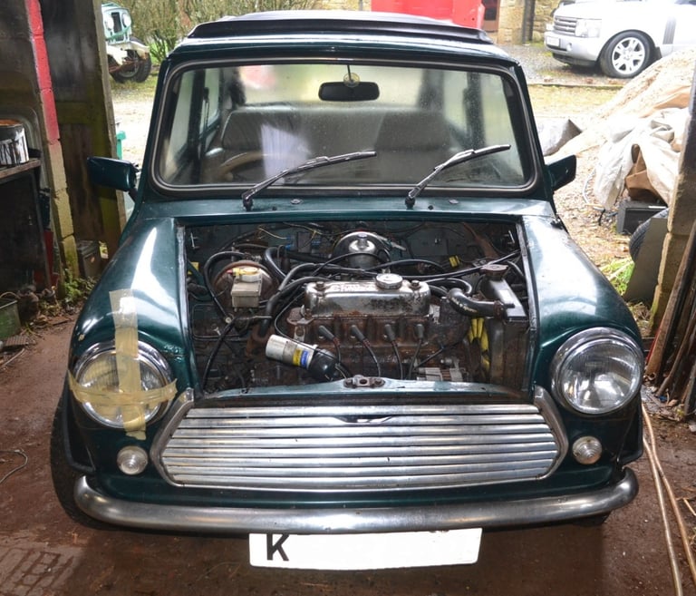 Classic Mini Rover British Open 1275cc Manual Project Spares or Repairs