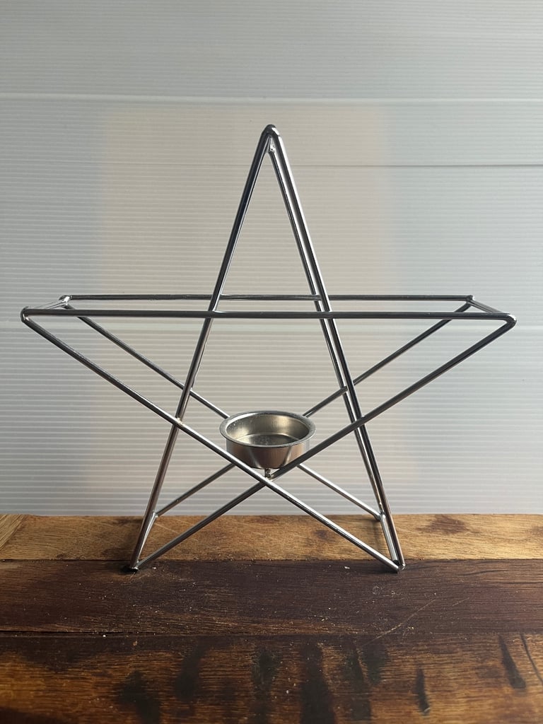 image for Star tealight holder