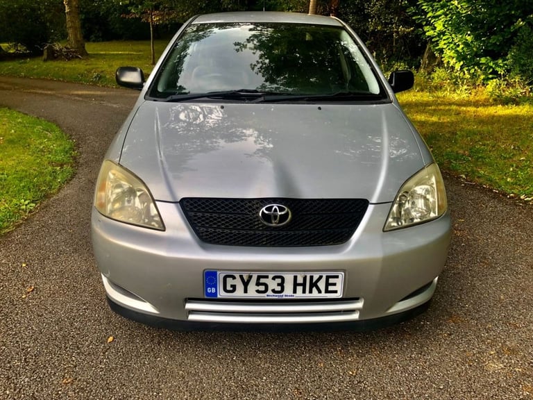 2003 Toyota Corolla 1.6 VVT-i T2 Hatchback 5dr Petrol Automatic (190 g/km, 109 bhp) RETIRED OWN H...