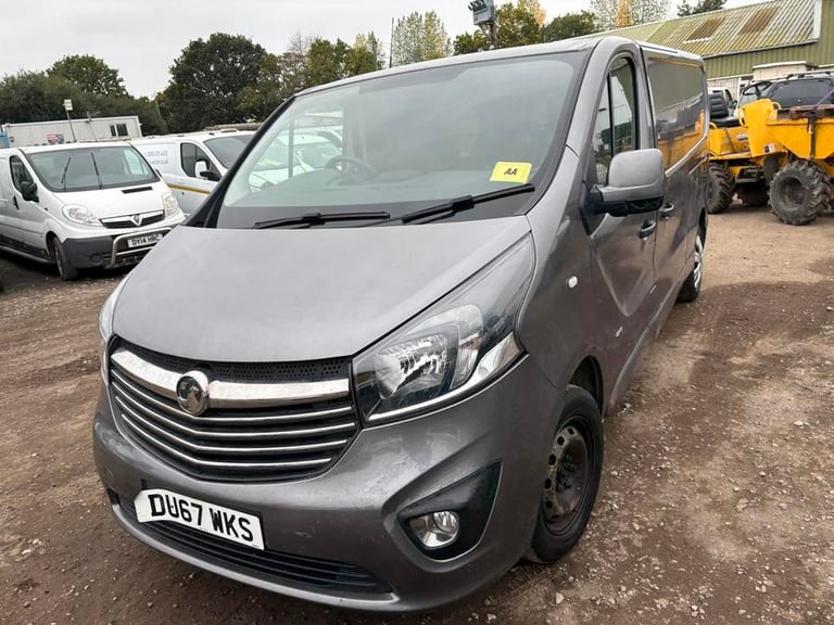 2017 Vauxhall Vivaro 2900 1.6CDTI BiTurbo 125PS Sportive H1 Van PANEL VAN DIESEL Manual