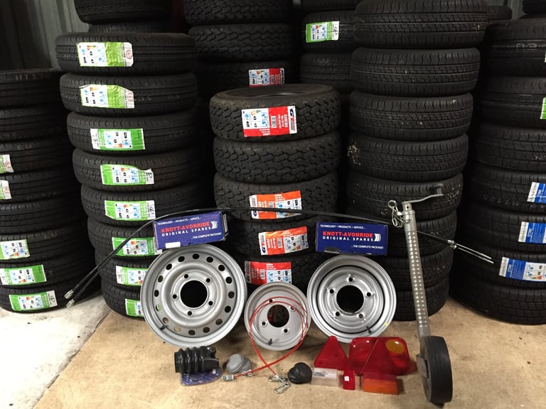 image for Trailer Wheels Tyres Rims Parts - Ifor Williams Nugent Dale kane