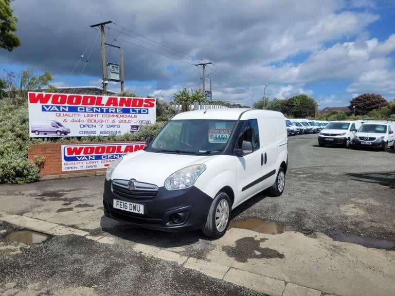 2016 ON 16 PLATE VAUXHALL COMBO 2300 L1HI CDTI SWB DIESEL CREW VAN NO VAT