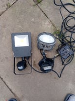 2 SECURITY LIGHTS FOR SALE