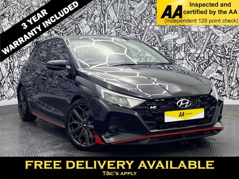 2022 Hyundai i20 1.6 T-GDi N Hatchback 5dr Petrol Manual Euro 6 (s/s) (204 ps) Hatchback Petrol M...