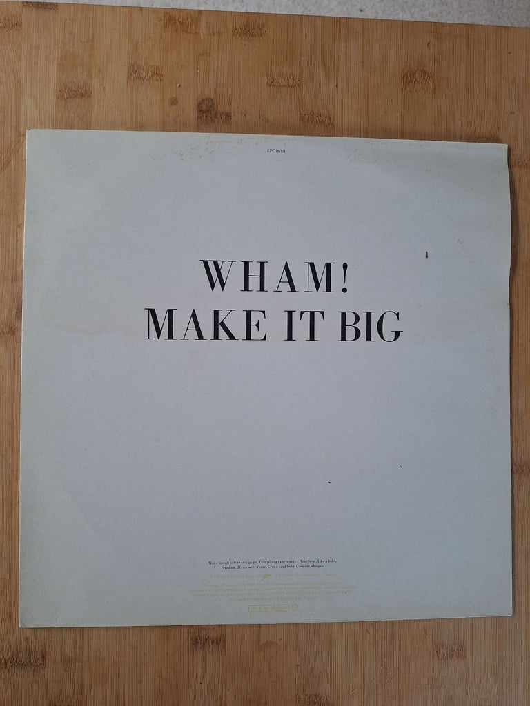 Wham make it big album 