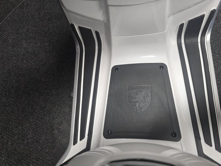 2021 Lambretta V200 Special in white , great looking scooter.