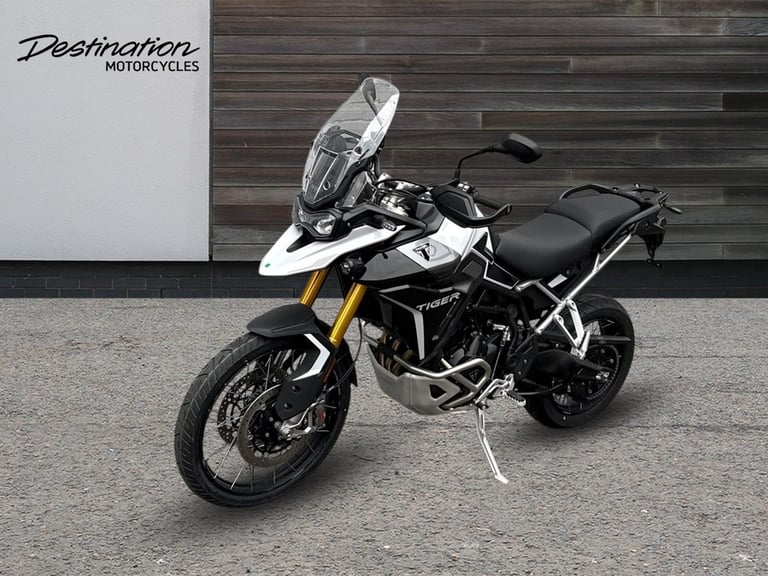 2025 Triumph Tiger 900 RALLY PRO STANDARD TWIN COLOUR Petrol white 6 Speed