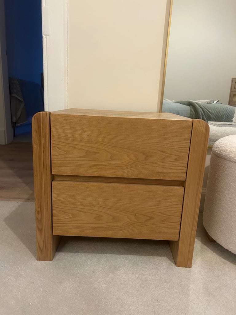 image for Wooden Bedside Table