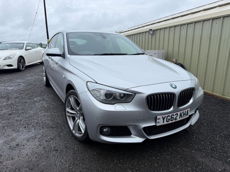2012 62 BMW 520D GRAN TURISMO M SPORT DIESEL AUTOMATIC 184BHP SILVER