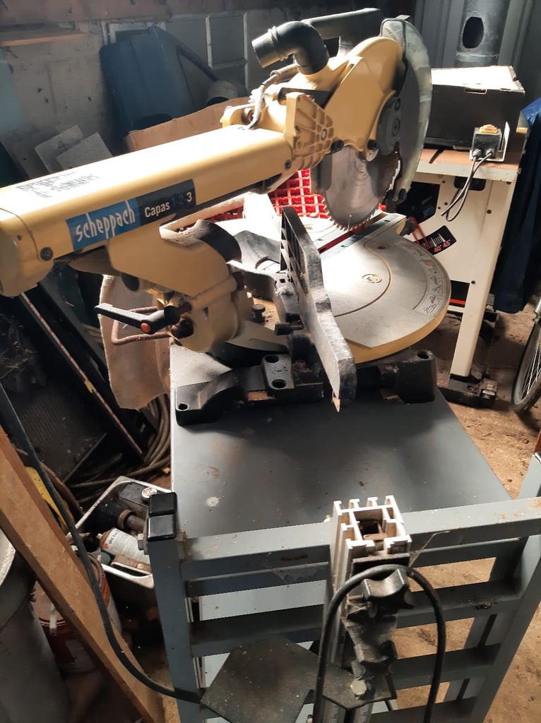 image for Sheppach Capas 3 Radial Arm Saw + Stand