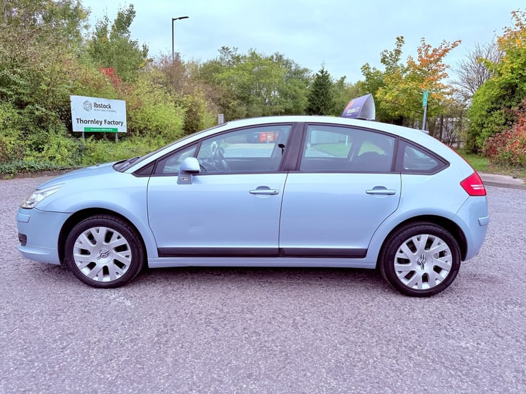 2008 08 CITROEN C4 1.6 VTR PLUS PETROL 5 DOOR MANUAL SAME LADY OWNER SINCE 2009