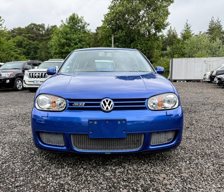 FRESH IMPORT 2004 VW GOLF R32 MK4 BLUE 3.2 V6 PETROL 5 DOOR 6 SPEED MANUAL