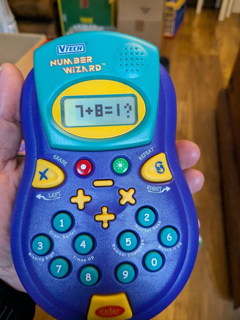 Vtech number wizard 